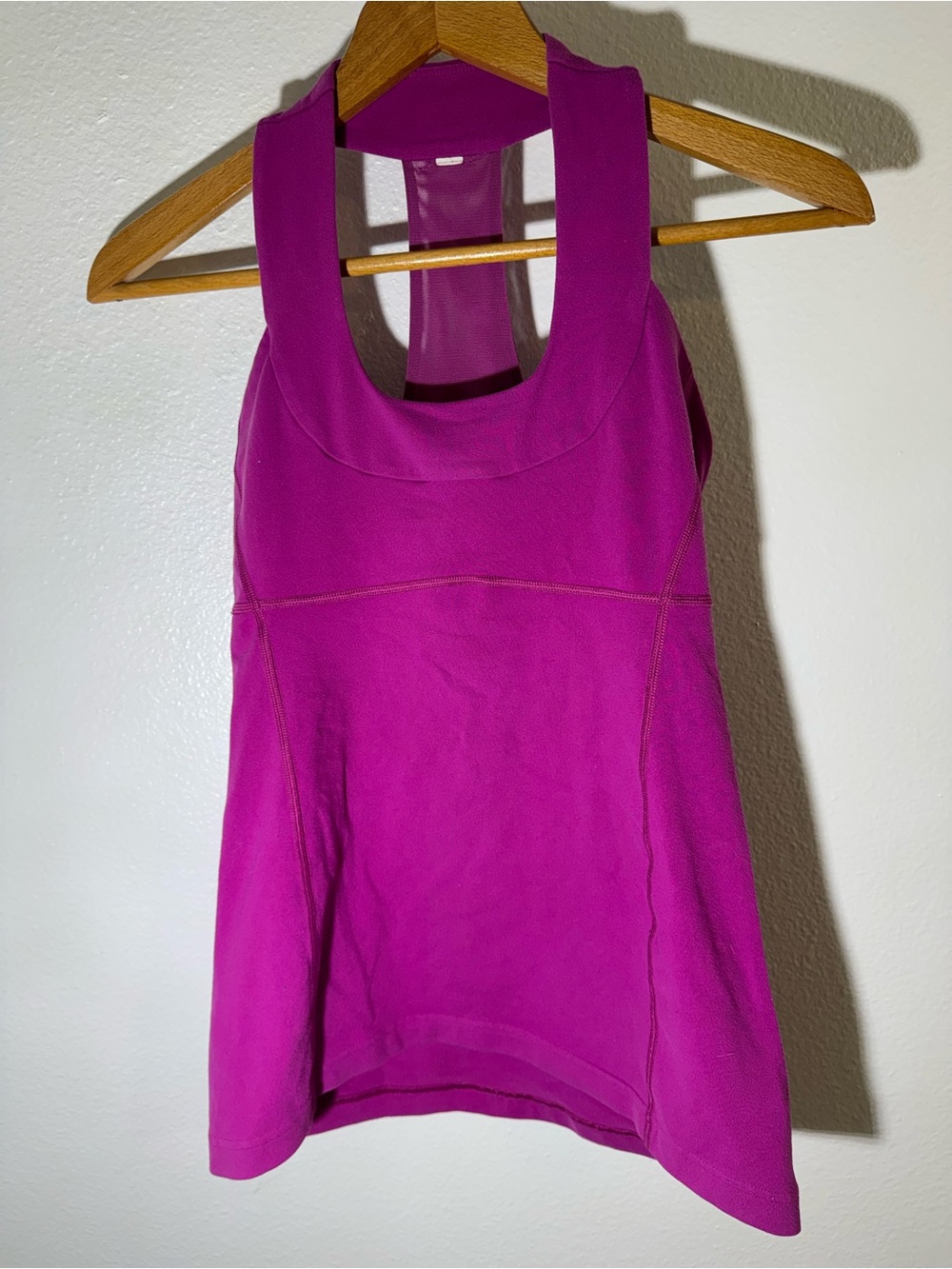 Women’s Magenta Lululemon Racerback Tank Top